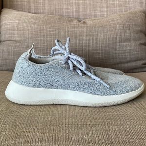 ALLBIRDS heather gray WR wool runner sneakers SIZE 8